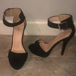 Classic black stilettos